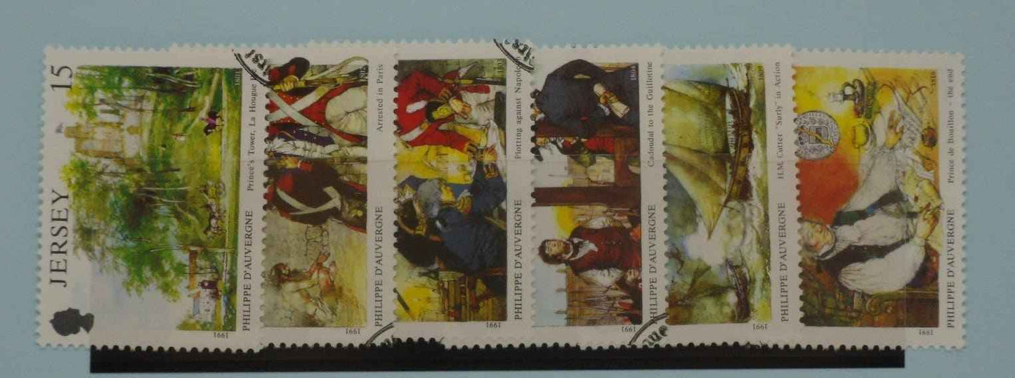Jersey Stamps, 1991, SG539-544, Used image 0