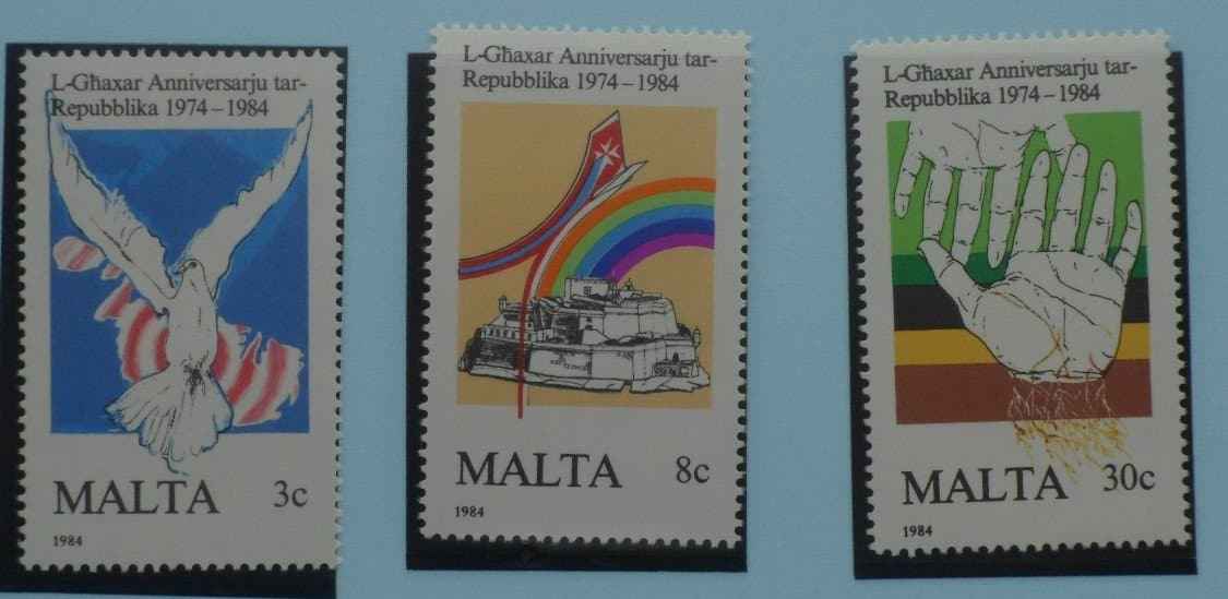 Malta Stamps, 1984, SG748-750, Mint image 0