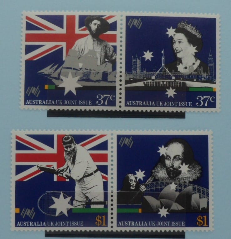 Australia Stamps, 1988, SG1145a, SG1147a, Mint image 0