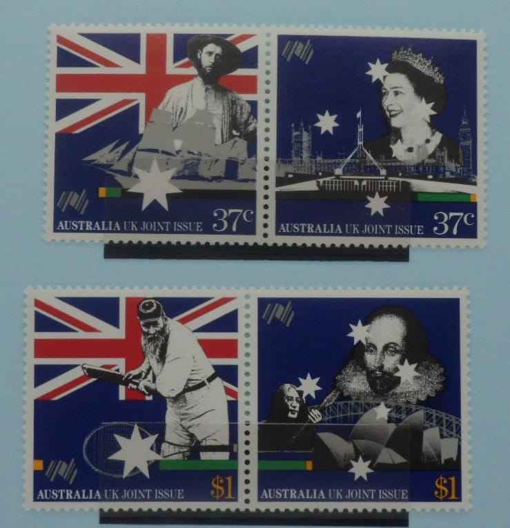 Australia Stamps, 1988, SG1145a, SG1147a, Mint image 0