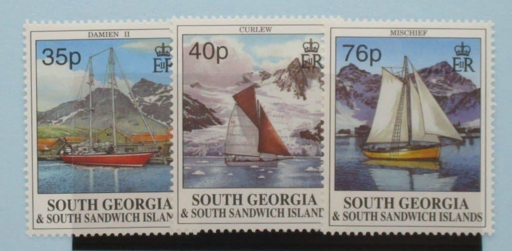 South Georgia and South Sandwich Islands Stamps, 1995, SG258-260, Mint image 0