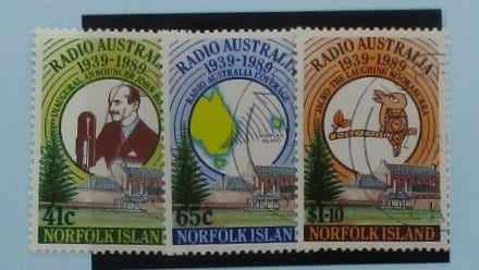 Norfolk Islands Stamps, 1989, SG474-476, Used image 0