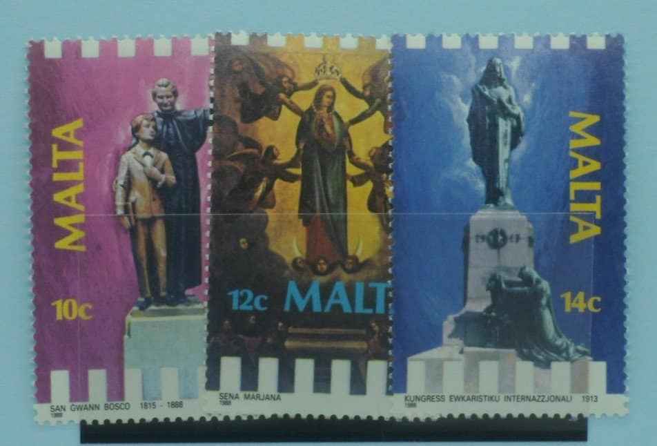 Malta Stamps, 1988, SG824-826, Mint image 0