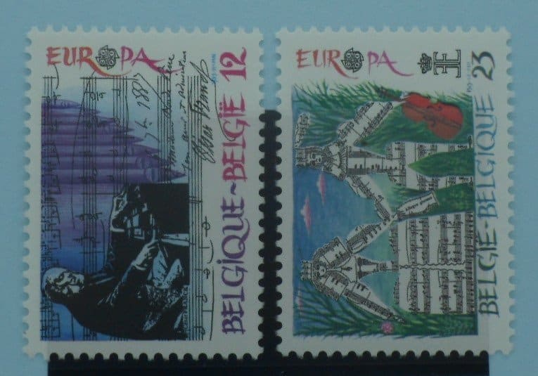 Belgium Stamps, 1985, SG2831-2832, Mint image 0