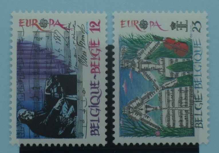 Belgium Stamps, 1985, SG2831-2832, Mint image 0