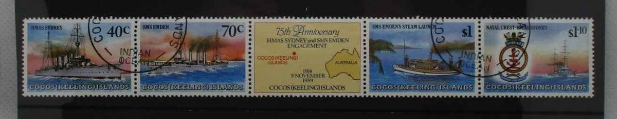 Cocos (Keeling) Islands Stamps, 1989, SG214a, Used image 0