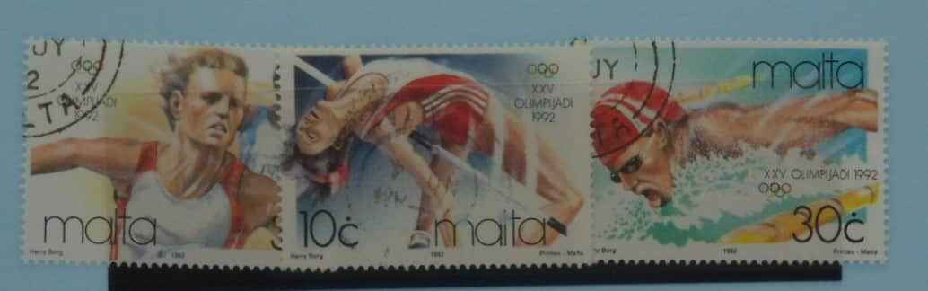 Malta Stamps, 1992, SG924-926, Used image 0
