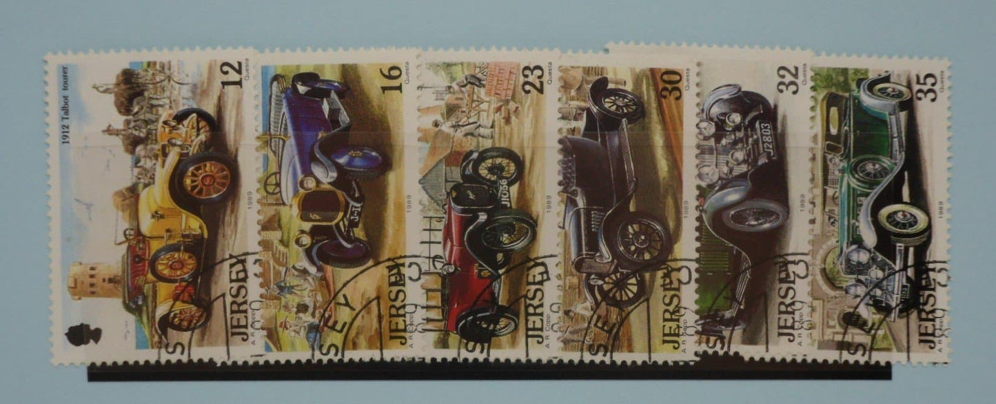 Jersey Stamps, 1989, SG462-467, Used image 0