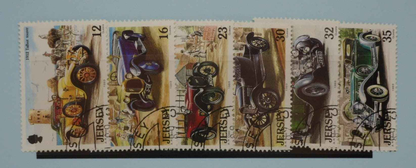 Jersey Stamps, 1989, SG462-467, Used image 0