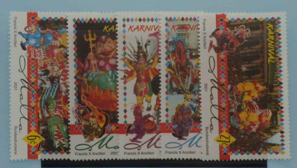 Malta Stamps, 2001, SG1195-1199, Mint image 0
