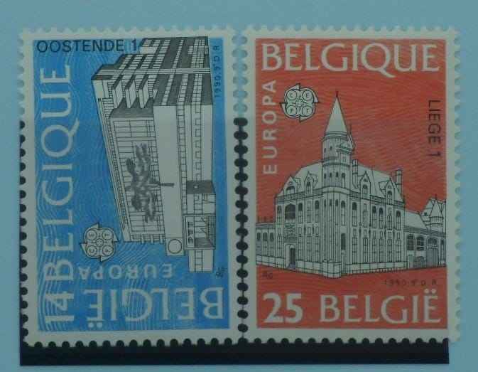 Belgium Stamps, 1990, SG3022-3023, Mint image 0