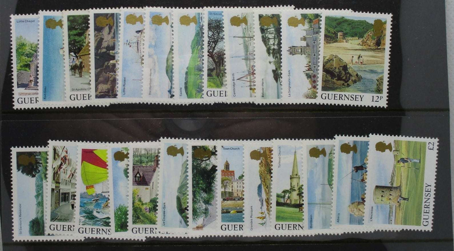Guernsey Stamps, 1984-91, SG296-315, Mint image 0