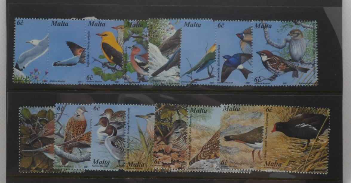 Malta Stamps, 2001, SG1214-1229, Mint image 0