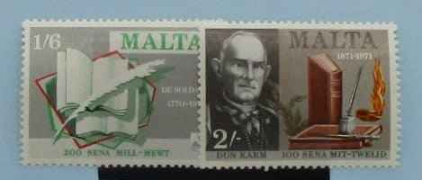 Malta Stamps, 1971, SG447-448, Mint image 0