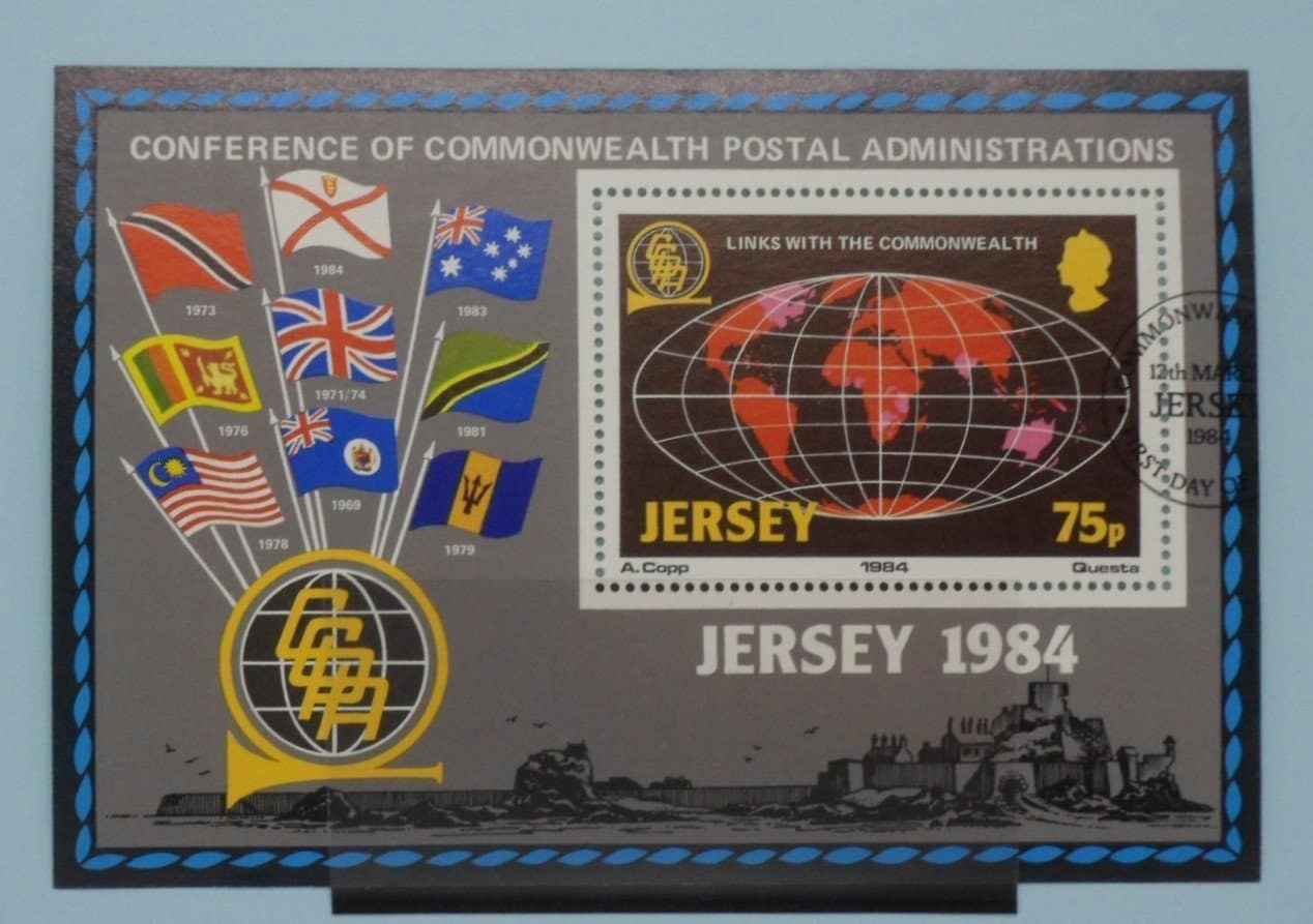 Jersey Stamps, 1984, MS333, Used image 0