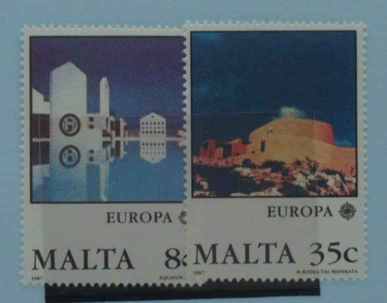 Malta Stamps, 1987, SG800-801, Mint image 0