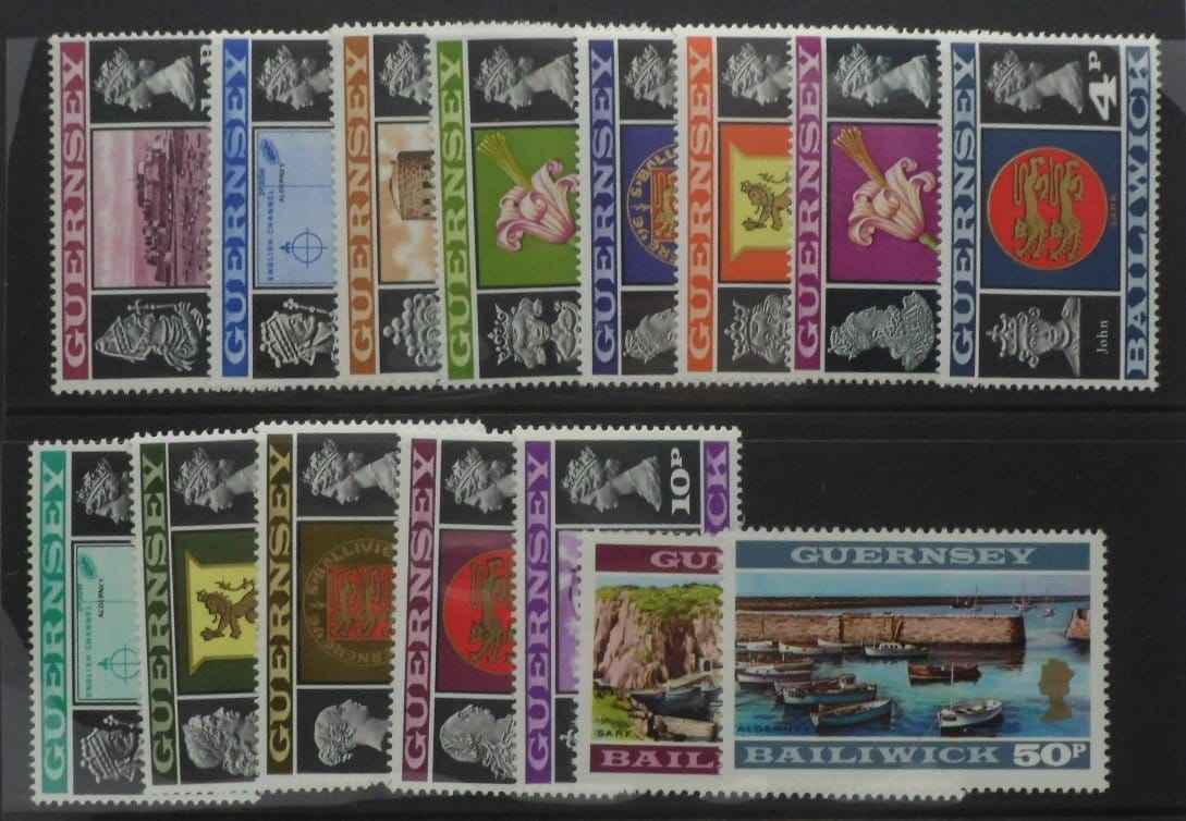 Guernsey Stamps, 1971, SG44-58, Mint image 0