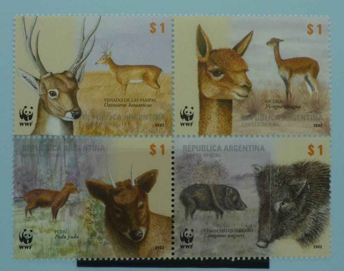Argentina Stamps, 2002, SG2910-2913, Mint image 0