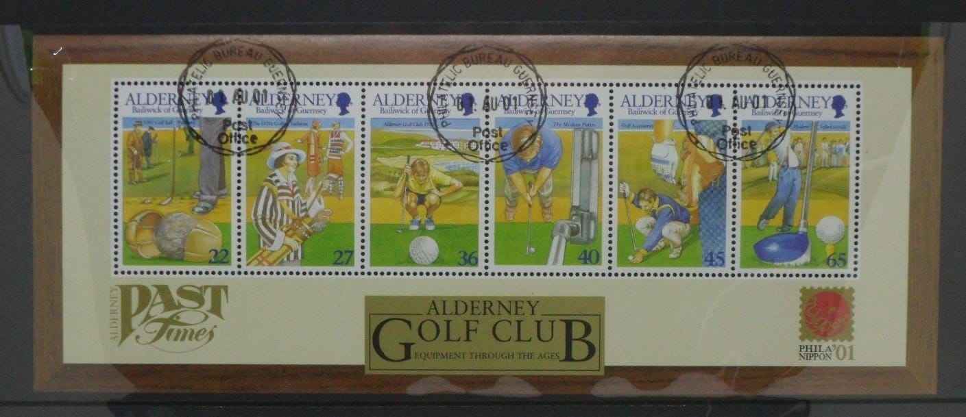 Alderney Stamps, 2001, MSA175, Used image 0
