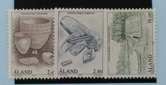 Aland Islands Stamps, 1994, SG87-89, Mint image 0