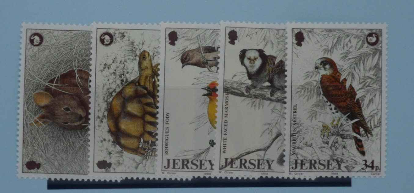 Jersey Stamps, 1988, SG447-451, Mint image 0