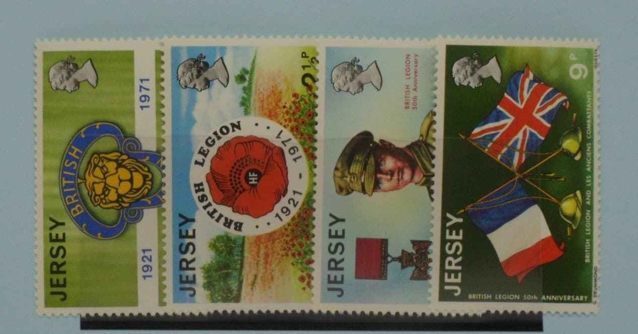 Jersey Stamps, 1971, SG61-64, Mint image 0