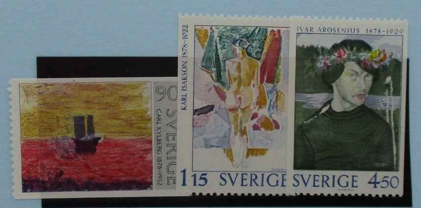 Sweden Stamps, 1978, SG971-973, Mint image 0