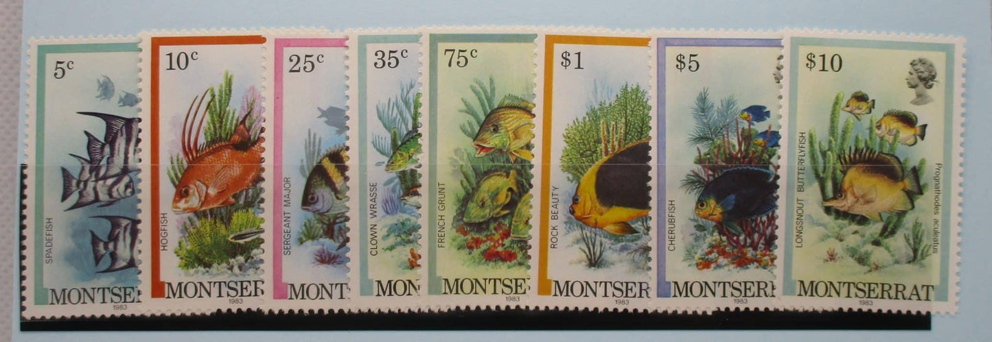 Montserrat Stamps, 1983, SG555-570, Mint image 0