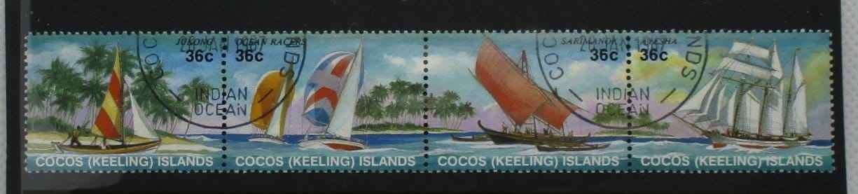 Cocos (Keeling) Islands Stamps, 1987, SG158a, Used image 0