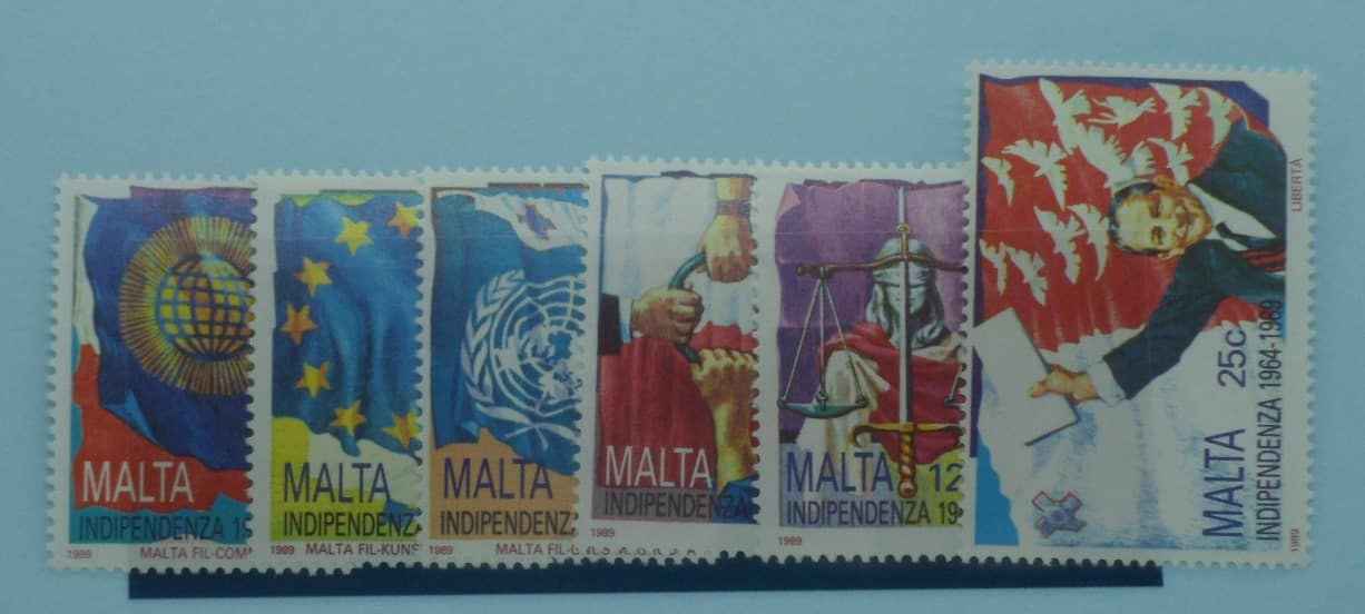 Malta Stamps, 1989, SG842-847, Mint image 0