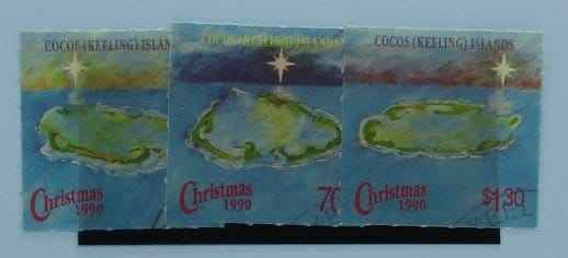 Cocos (Keeling) Islands Stamps, 1990, SG231-233, Used image 0