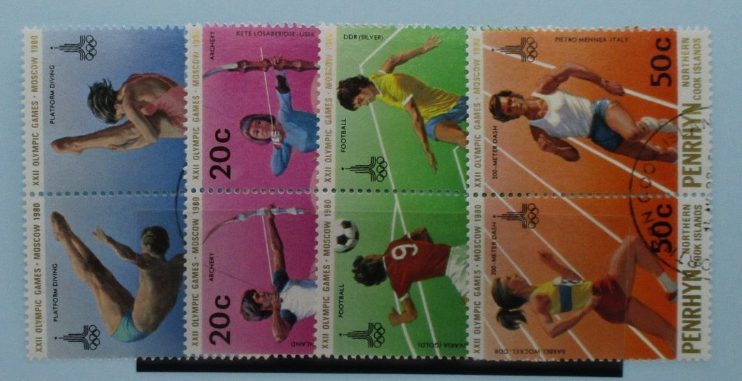 Penrhyn Island Stamps, 1980, SG152-159, Used image 0