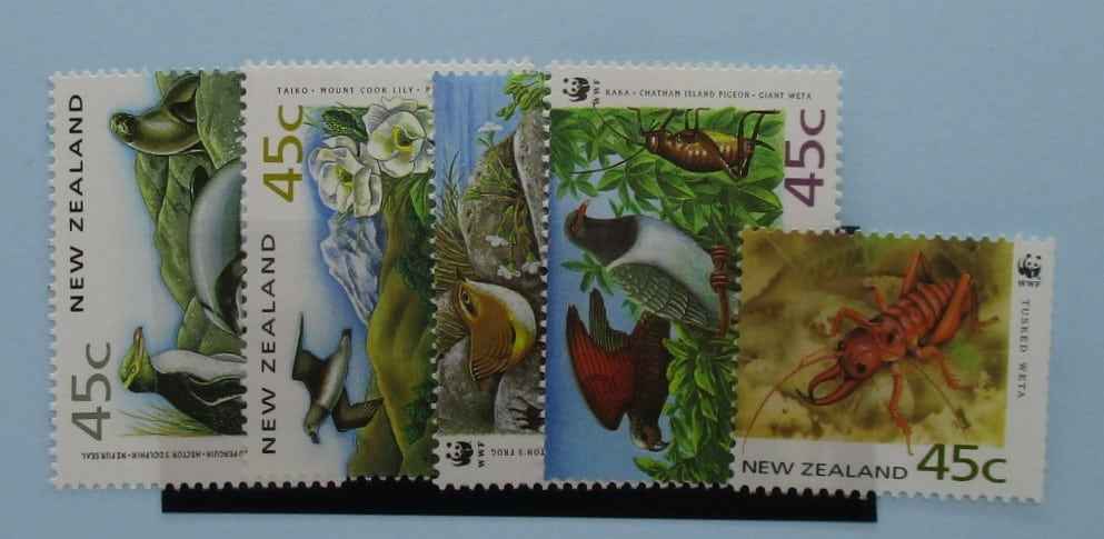 New Zealand Stamps, 1993, SG1736-1740, Mint image 0