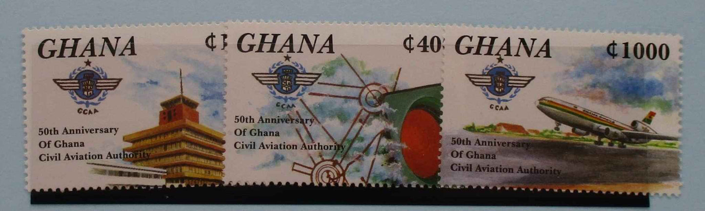 Ghana Stamps, 1995, SG2085-2087, Mint image 0