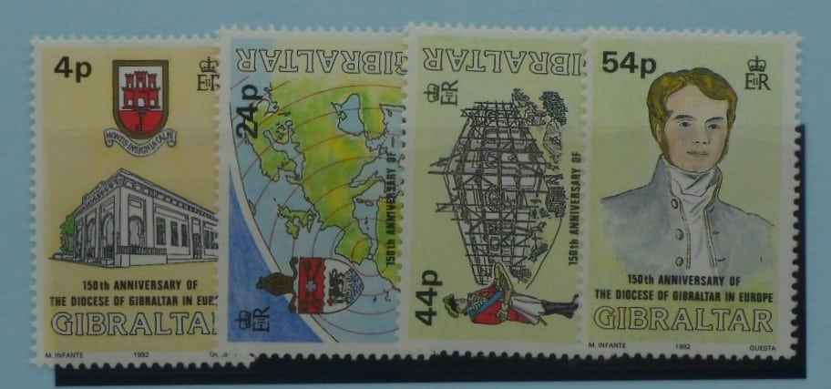 Gibraltar Stamps, 1992, SG682-685, Mint image 0