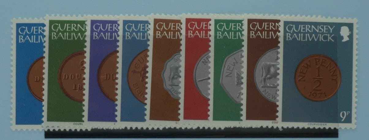 Guernsey Stamps, 1979-83, SG177-185, Mint image 0