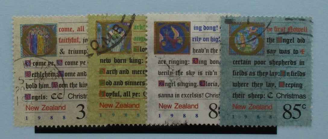 New Zealand Stamps, 1988, SG1480-1483, Used image 0