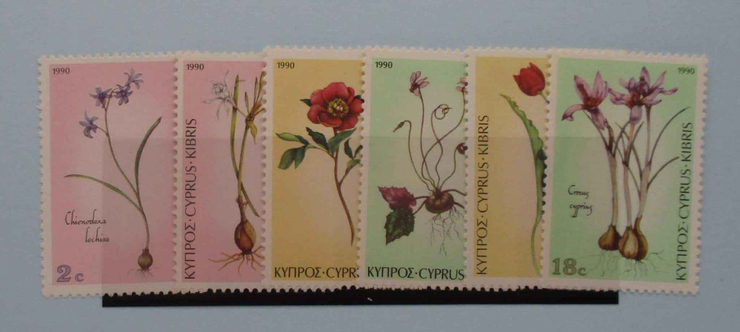 Cyprus Stamps, 1990, SG785-790, Mint image 0