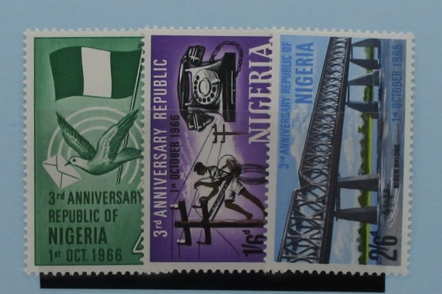 Nigeria Stamps, 1966, SG189-191, Mint image 0