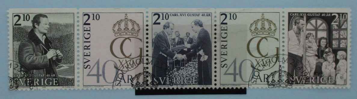 Sweden Stamps, 1986, SG1297-1301, Used image 0