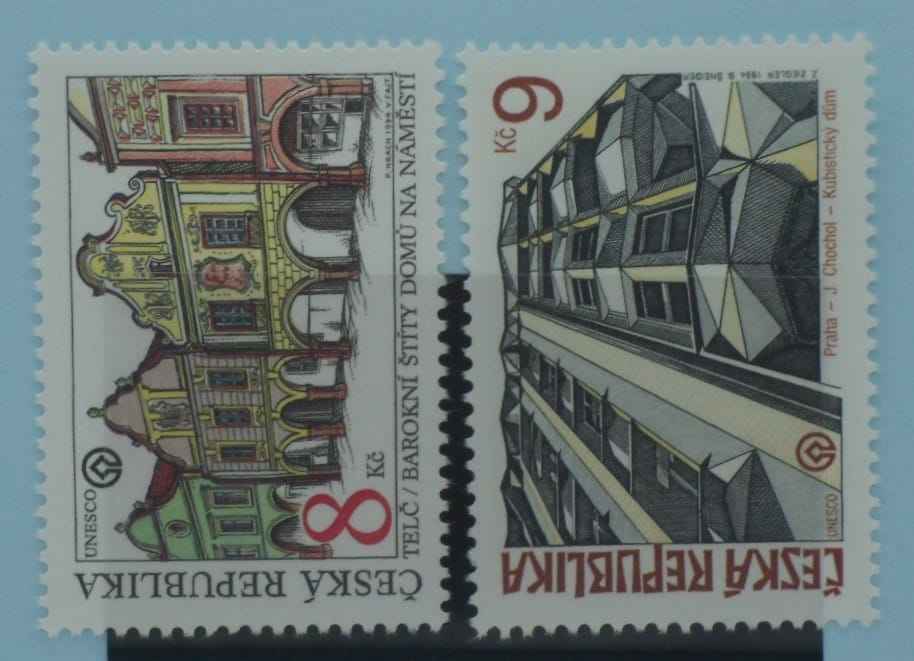 Czech Republic Stamps, 1994, SG45-46, Mint image 0