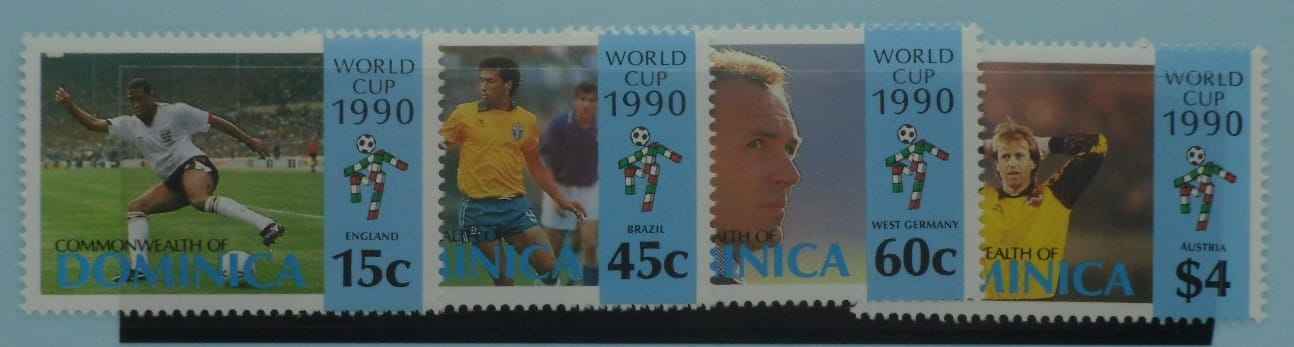 Dominica Stamps, 1990, SG1383-1386, Mint image 0