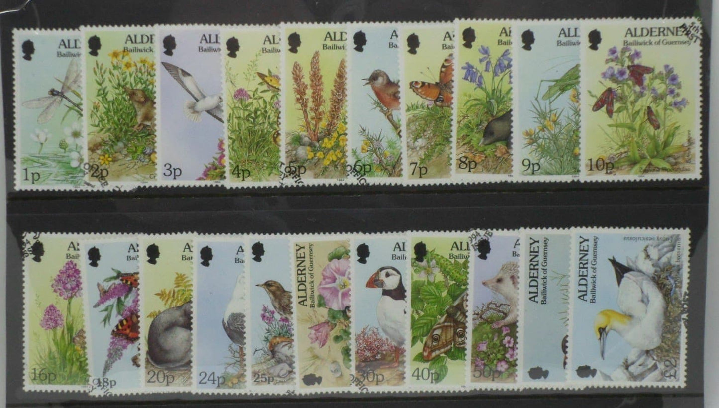 Alderney Stamps, 1994-98, SGA60-A77, Used image 0
