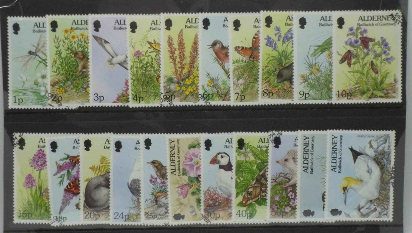 Alderney Stamps, 1994-98, SGA60-A77, Used image 0