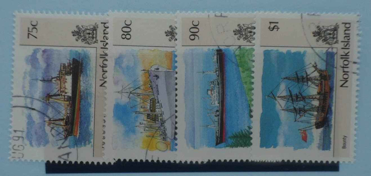 Norfolk Island Stamps, 1990, SG489-492, Used image 0