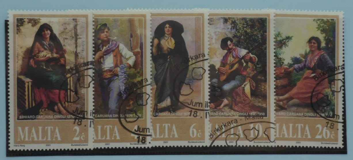Malta Stamps, 2001, SG1204-1208, Used image 0