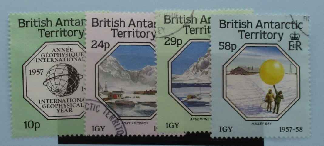 British Antarctic Territory Stamps, 1987, SG159-162, Used image 0
