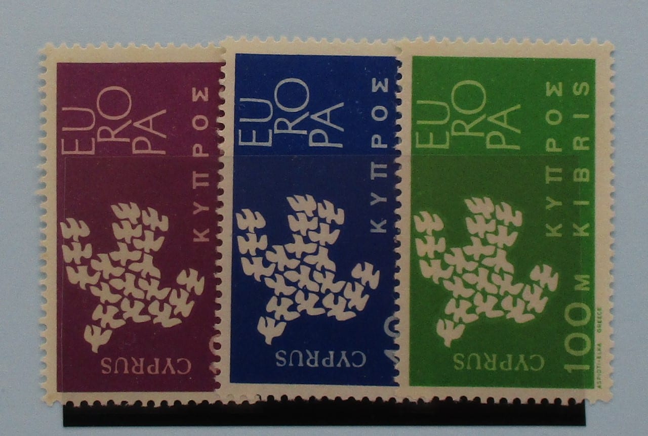 Cyprus Stamps, 1962, SG206-208, Mint image 0