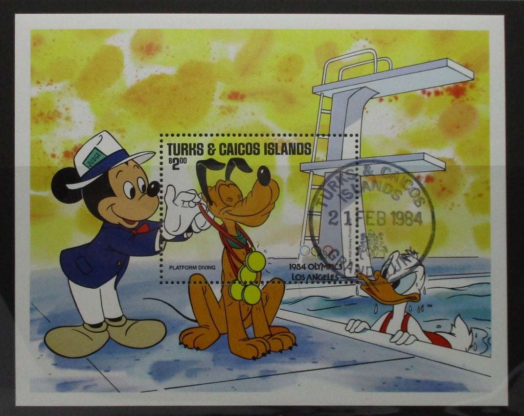 Turks and Caicos Islands Stamps, 1984, MS795B, Used image 0