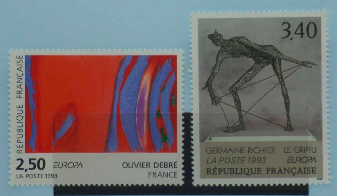 France Stamps, 1993, SG3119-3120, Mint image 0